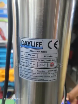 Dayliff Submersible Water Pump/Dda 1200c