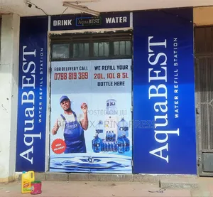 Water Refill Shops Branding