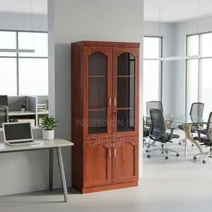 Office Cabinets| 2-Door Wooden Executive Office Storage Cabinet