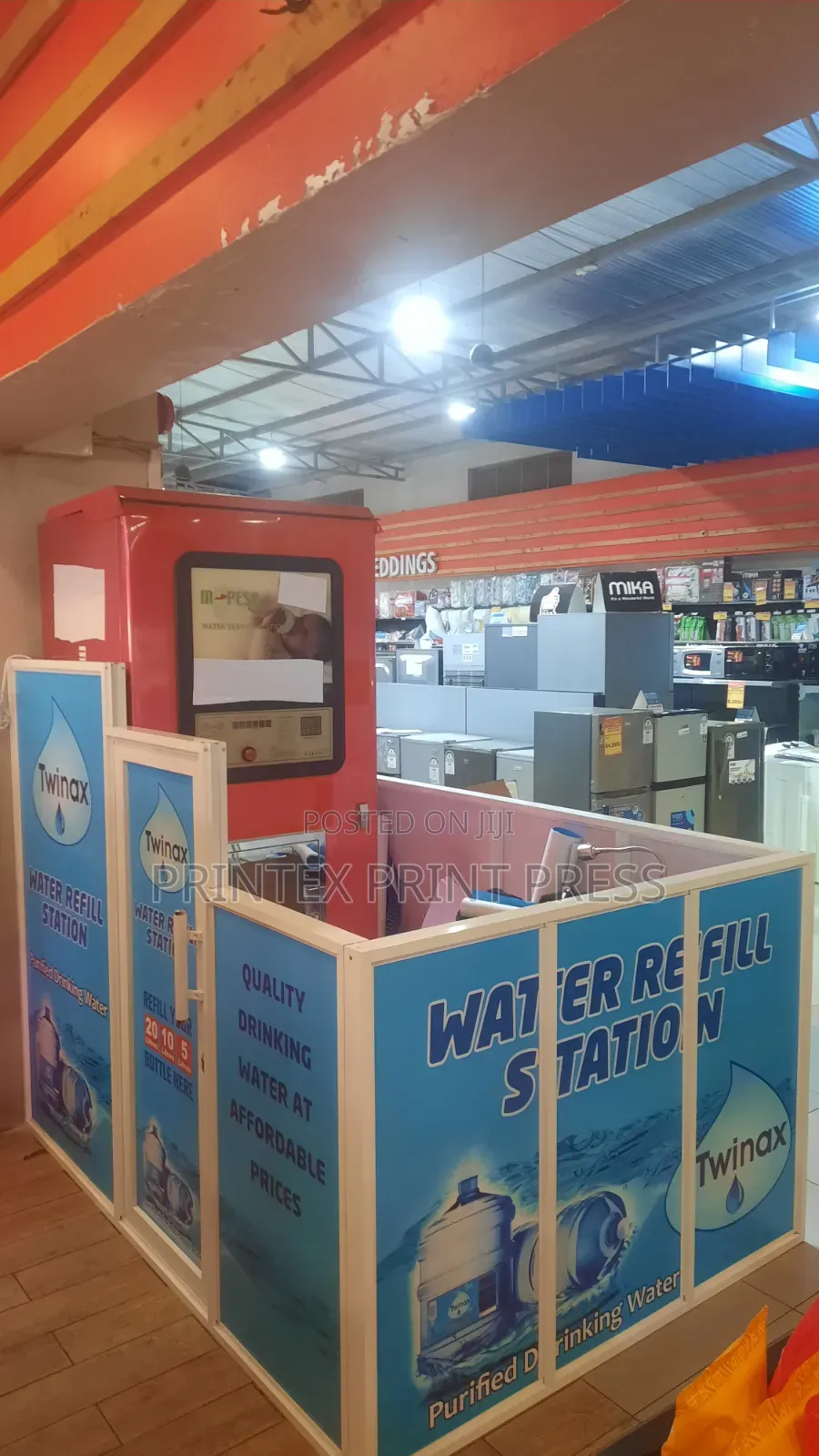 Water Refill Shops Branding