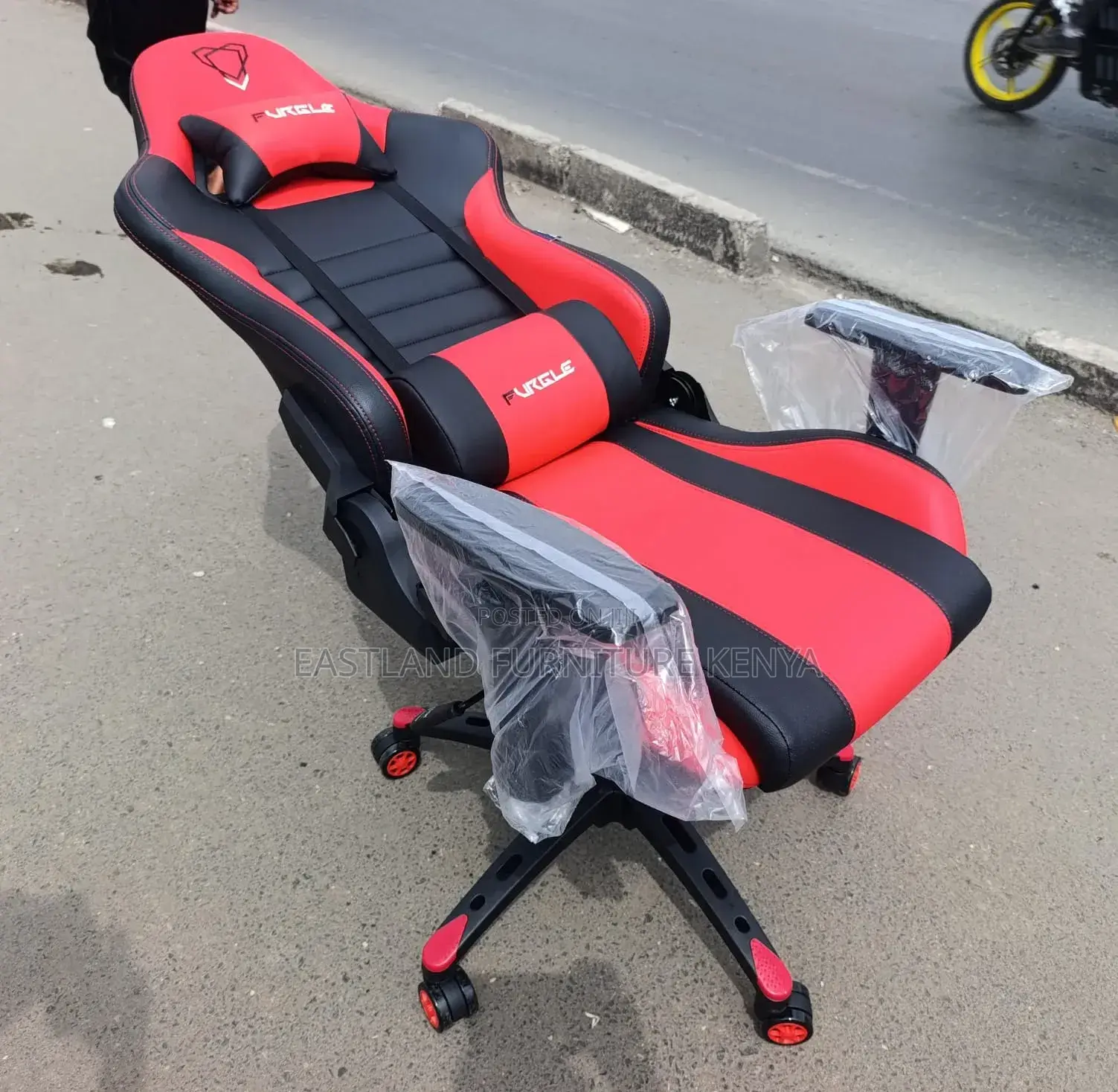 Premium Red & Black Racing Gaming Chair