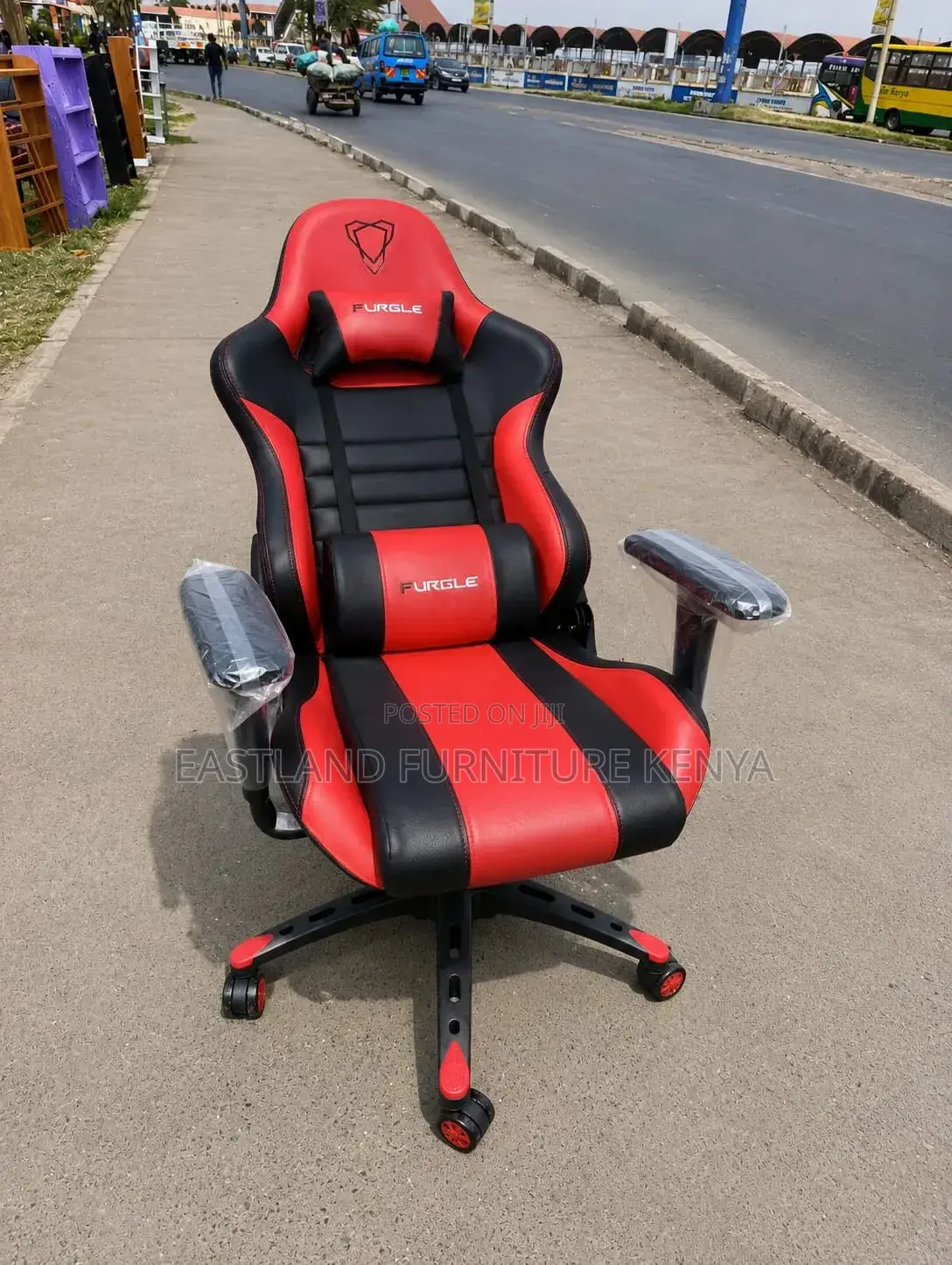 Premium Red & Black Racing Gaming Chair