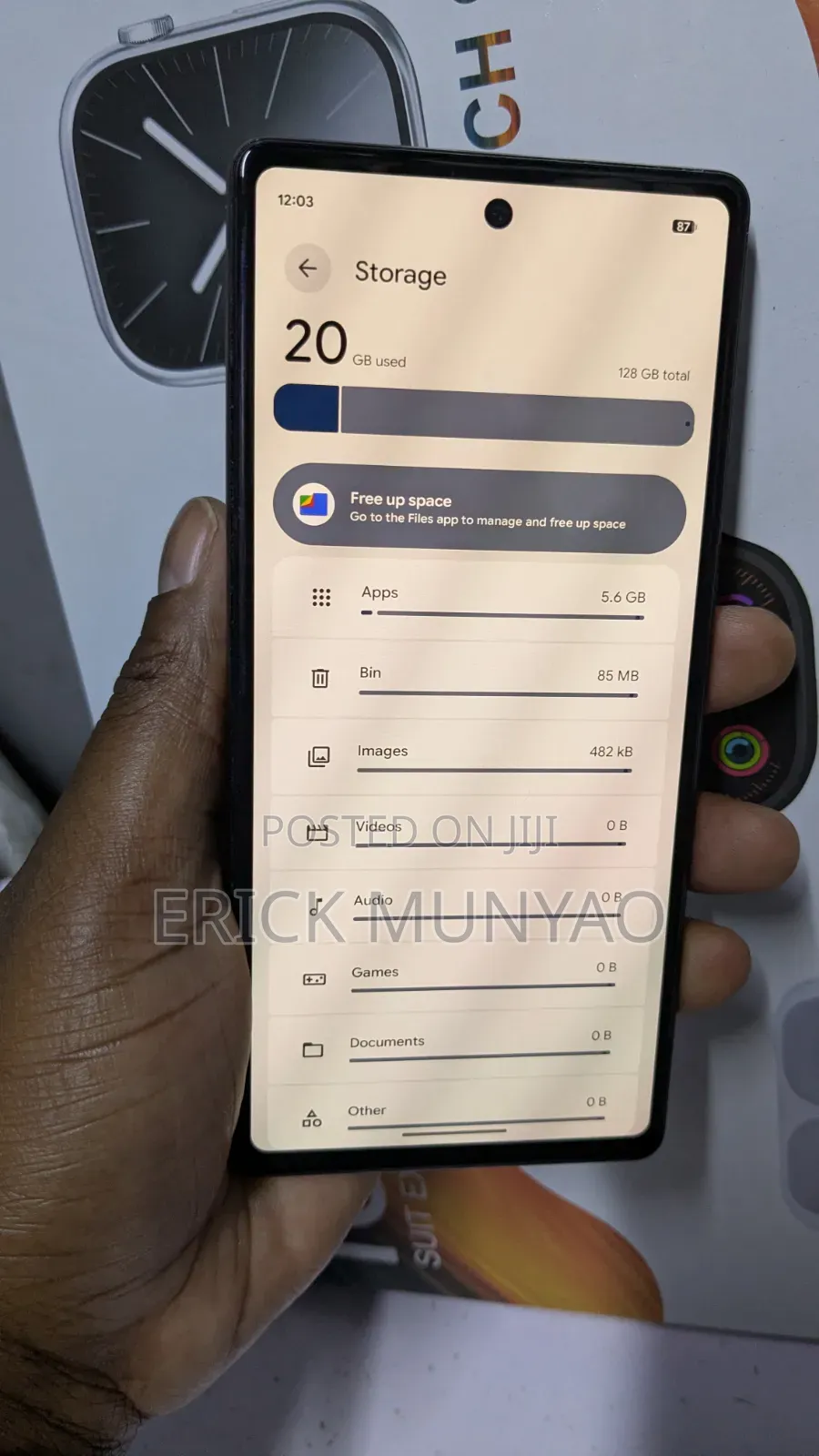 Google Pixel 6a 128 GB Gray