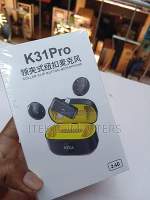 K31 Pro Mini Clip Microphone for Mobile Video Production