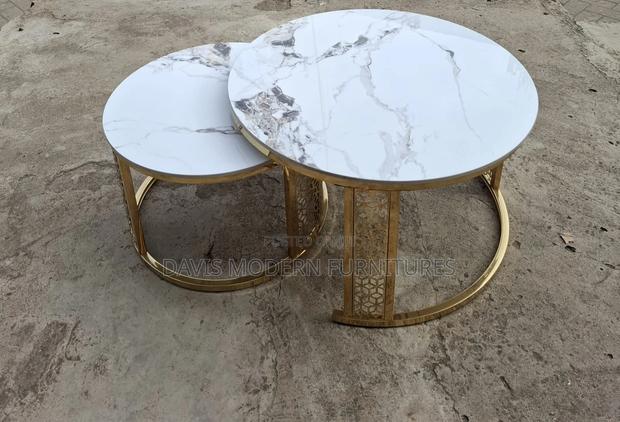 Marble -Top Coffee Table - thumbnail 2