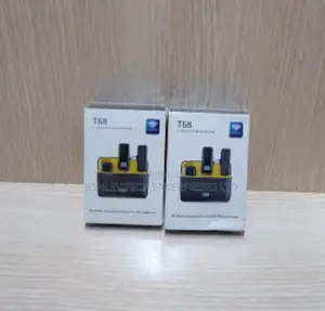 T68 Dual Wireless Lapel Microphone – Easy to Use