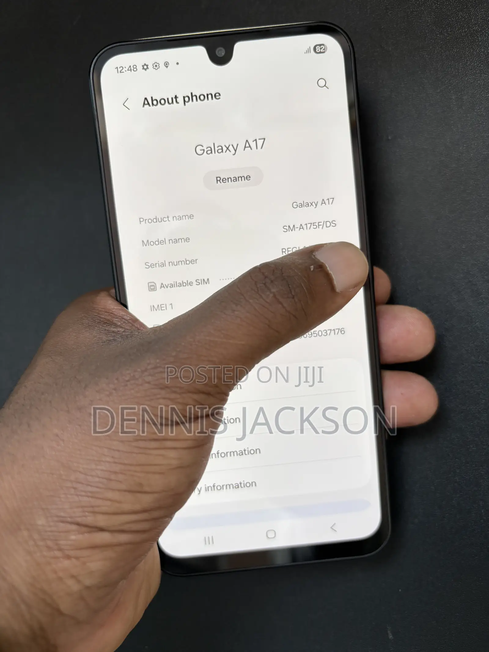 Samsung Galaxy A17 128 GB Black