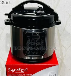 Signature 6 Litres Electric Pressure Cooker With Timer 