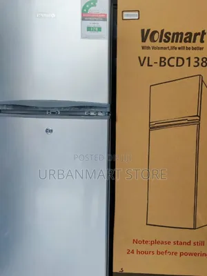 Offer Price on Volsmart 138L Double Door Refrigerator