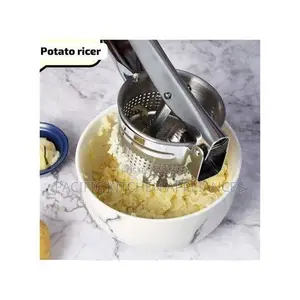 Potato Ricer Masher Lemon Squeezer Fruit Press - Stainless Steel Mash