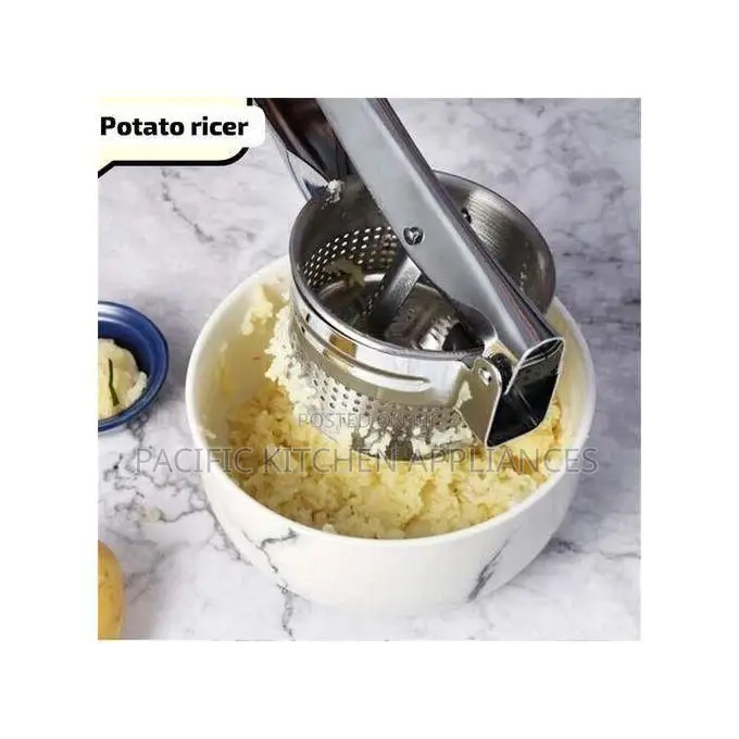 Potato Ricer Masher Lemon Squeezer Fruit Press - Stainless Steel Mash