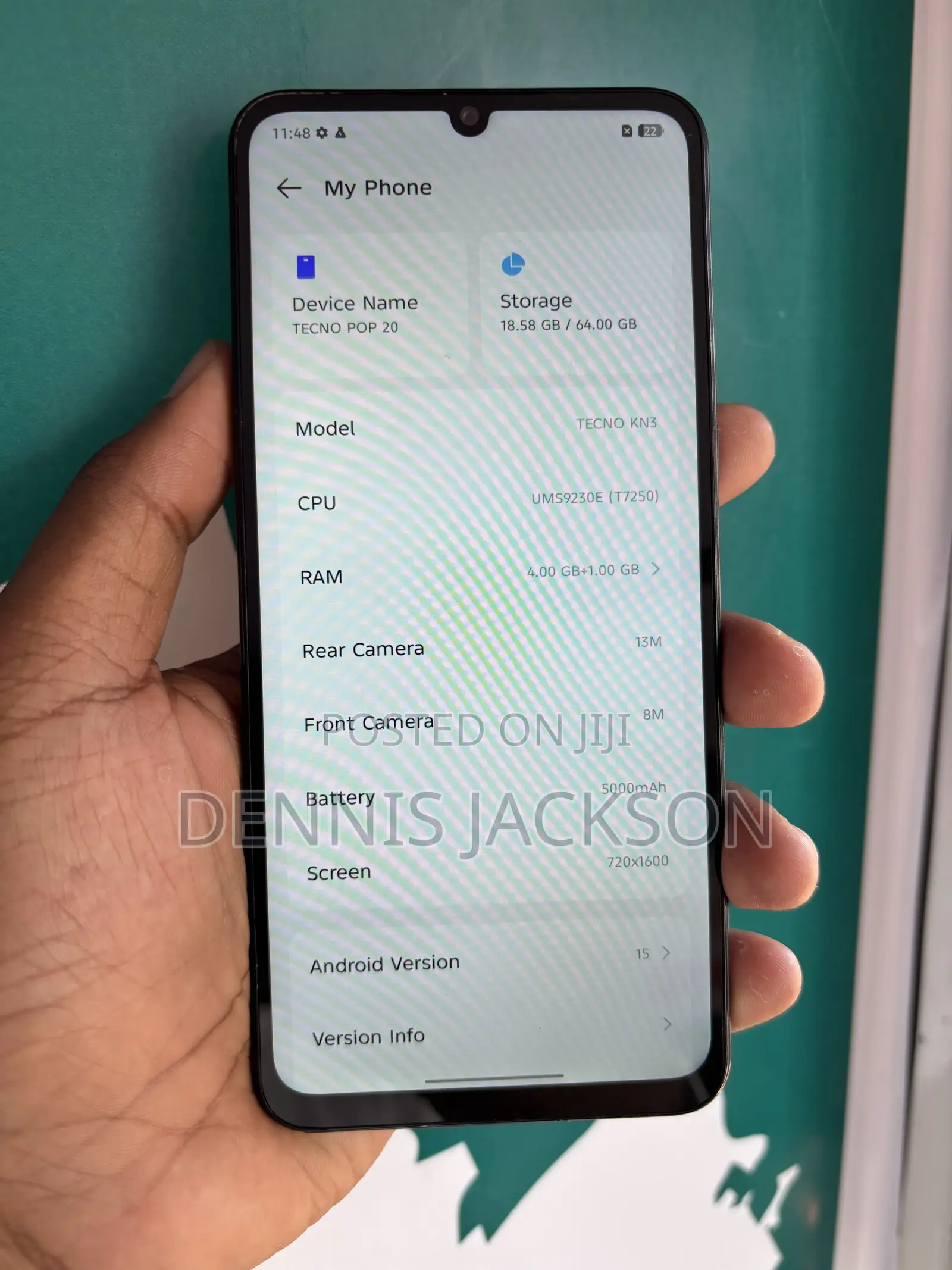 Tecno Pop 20 64 GB Gray