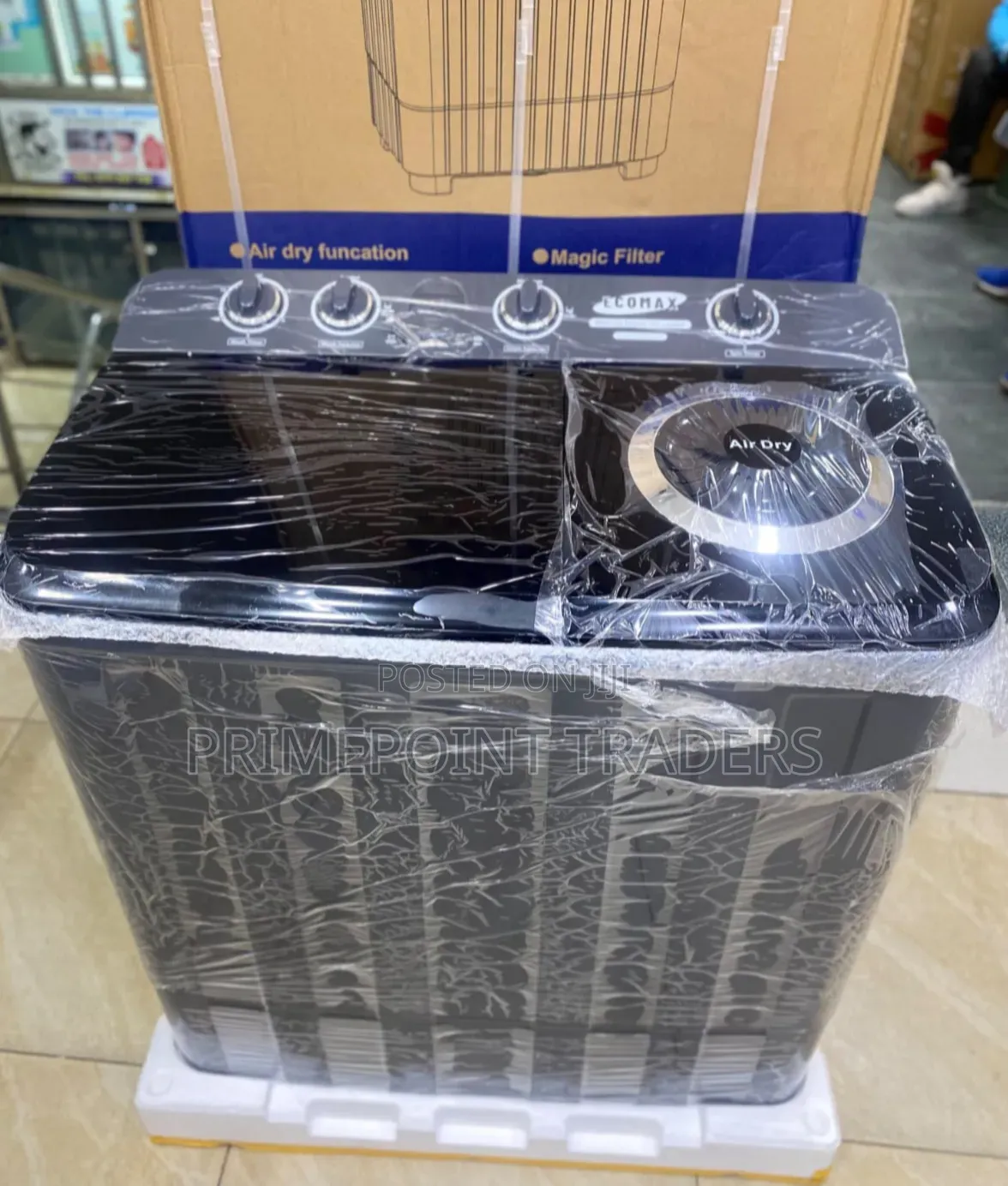 Ecomax 13KG Twin Tub Washer – Powerful & Spacious