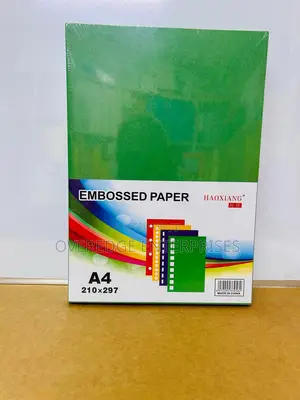 Embossed Certificate Paper A4 Size