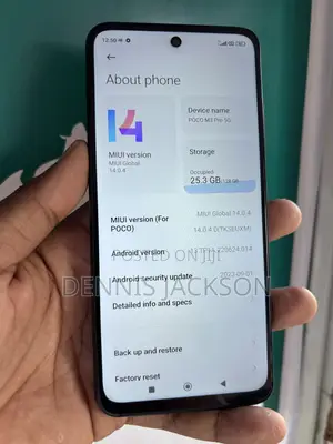 New Xiaomi Poco M3 Pro 5G 128 GB Black