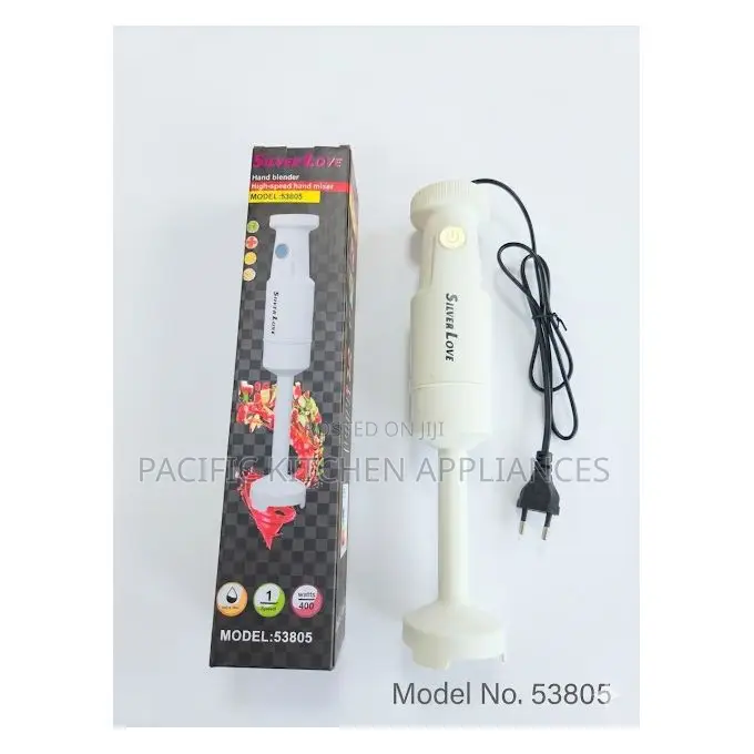 Rashnik 53805 (Hand Stick Blender With Plastic Shaft 400w) - White