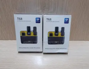 T68 Dual Wireless Mic – Ideal for Interviews & Videos