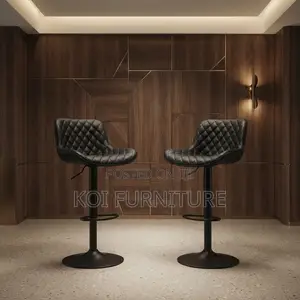 Barstool; Recliner Ergonomic Leather Barstools