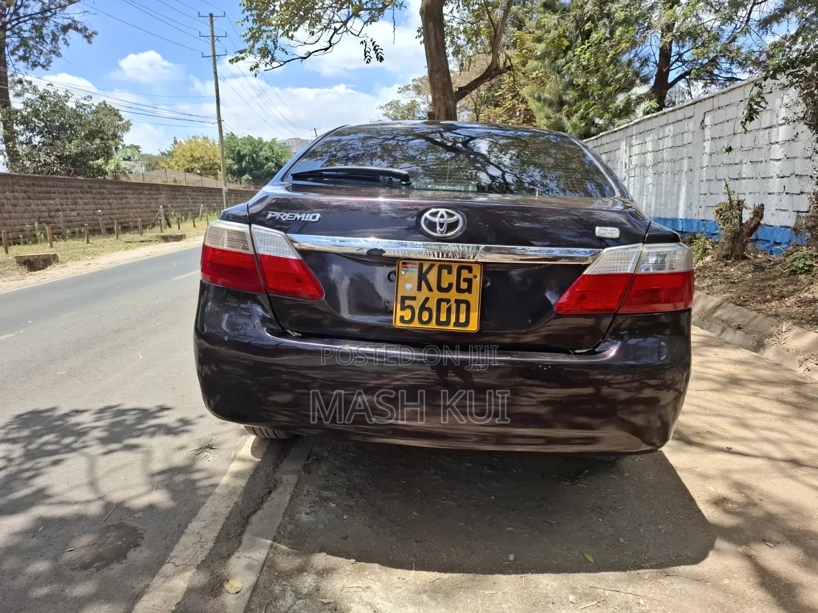 Toyota Premio 2008 Maroon