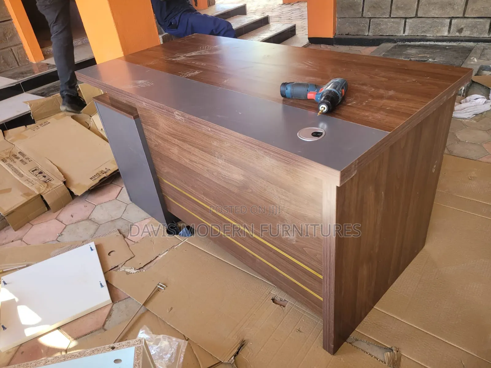 Walnut Executive Office Table