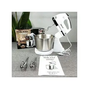 Sokany Hot Sale Electric Hand Stand Mixer With Bowl Stand Mixer,