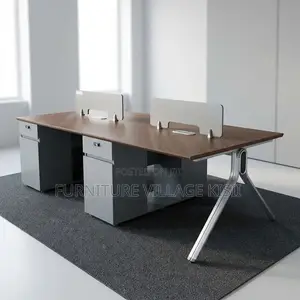 Workstation;4-Person Staff Workstation