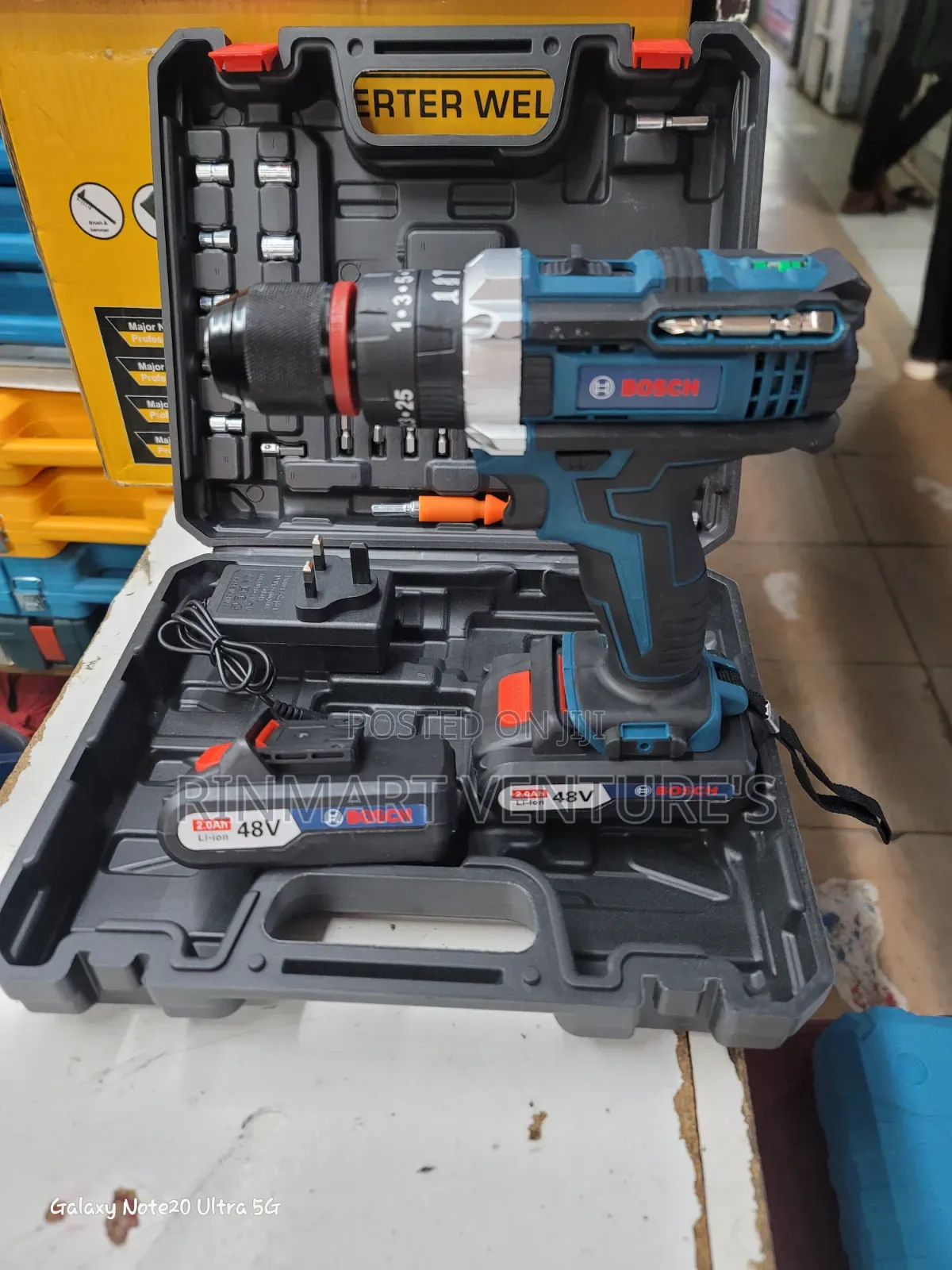 Bosch Cordless Drill 48v Metal Chuck