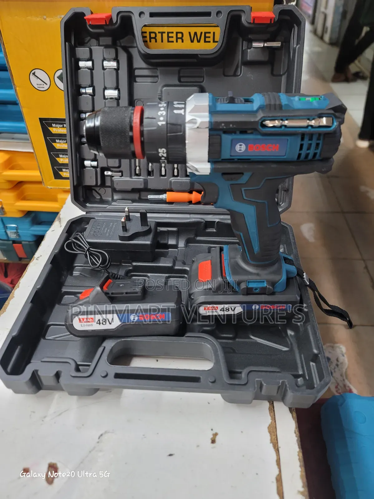Bosch Cordless Drill 48v Metal Chuck