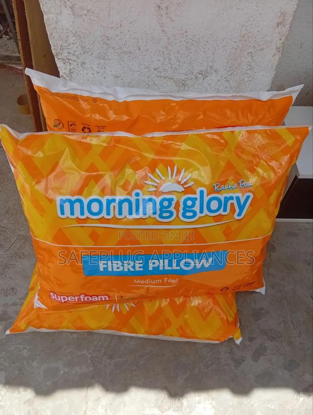Morning Glory Fibre Pillow – Soft & Comfortable - thumbnail 2