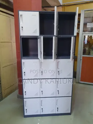Heavy Duty 15 Compartments Metal Locker