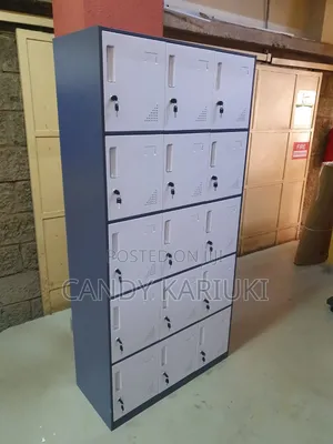 Heavy Duty 15 Compartments Metal Locker