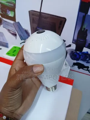 V380 Pro WiFi Bulb Camera for Flexible Indoor Security Monitoring