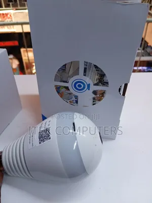 V380 Pro WiFi Bulb Camera for Remote Room and Entrance Monitoring
