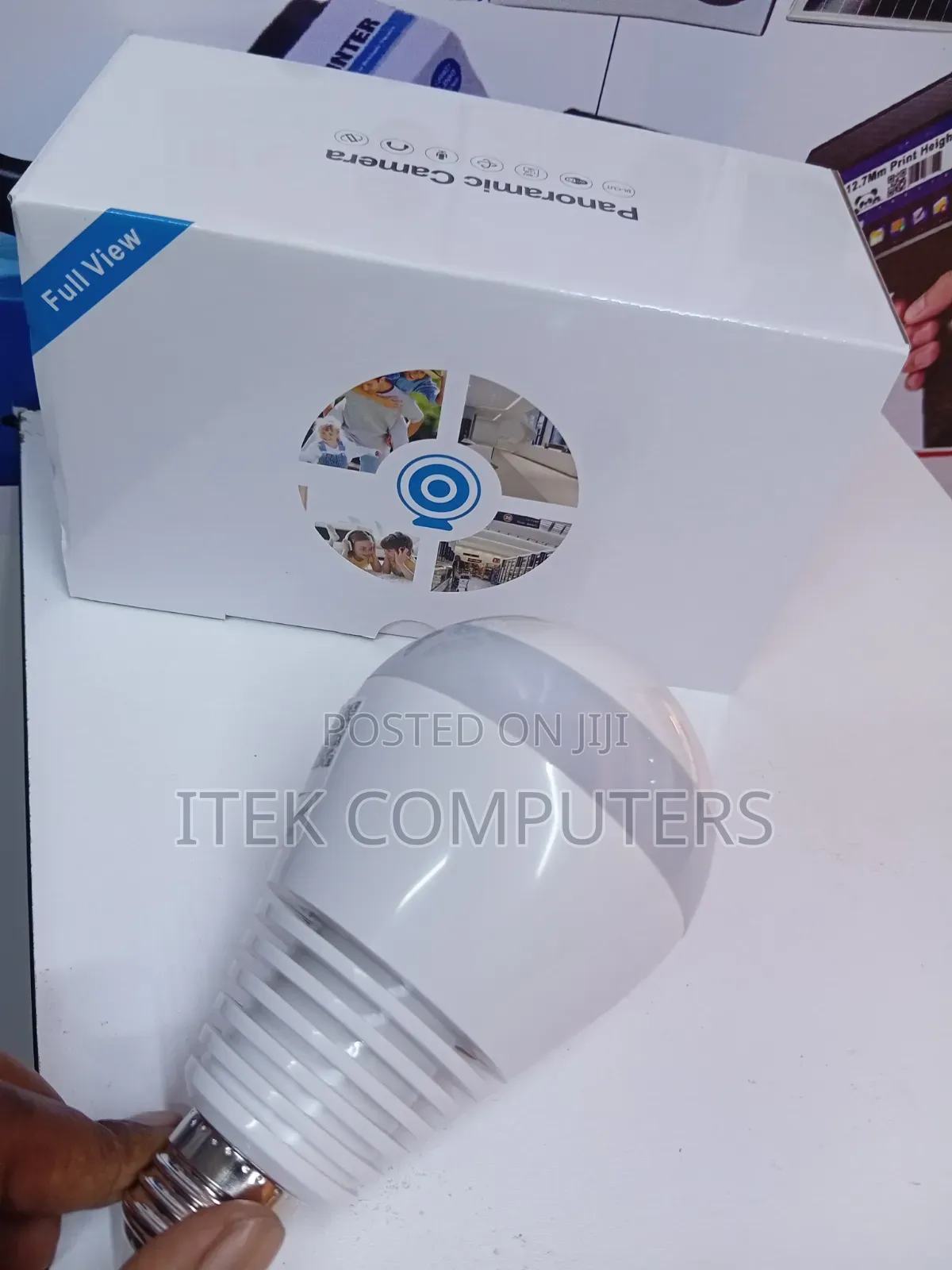 V380 Pro Wireless Bulb Camera for Easy Remote Security Monitoring