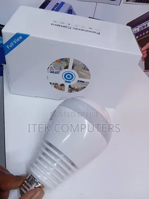 V380 Pro Wireless Bulb Camera for Easy Remote Security Monitoring