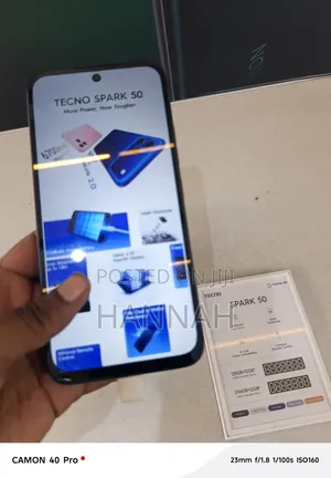New Tecno Spark 50 128 GB Gray