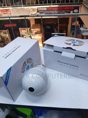 V380 Pro WiFi Bulb Camera for Remote Office and Shop Monitoring