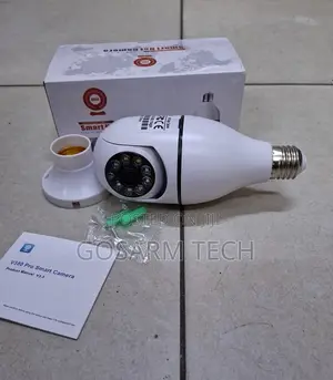 WiFi Enabled Single Lens Bulb Camera With V380 Pro App