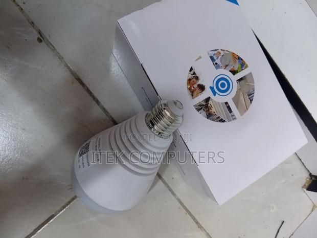 Compact V380 Pro WiFi Bulb Camera for Remote Home Monitoring - main view
