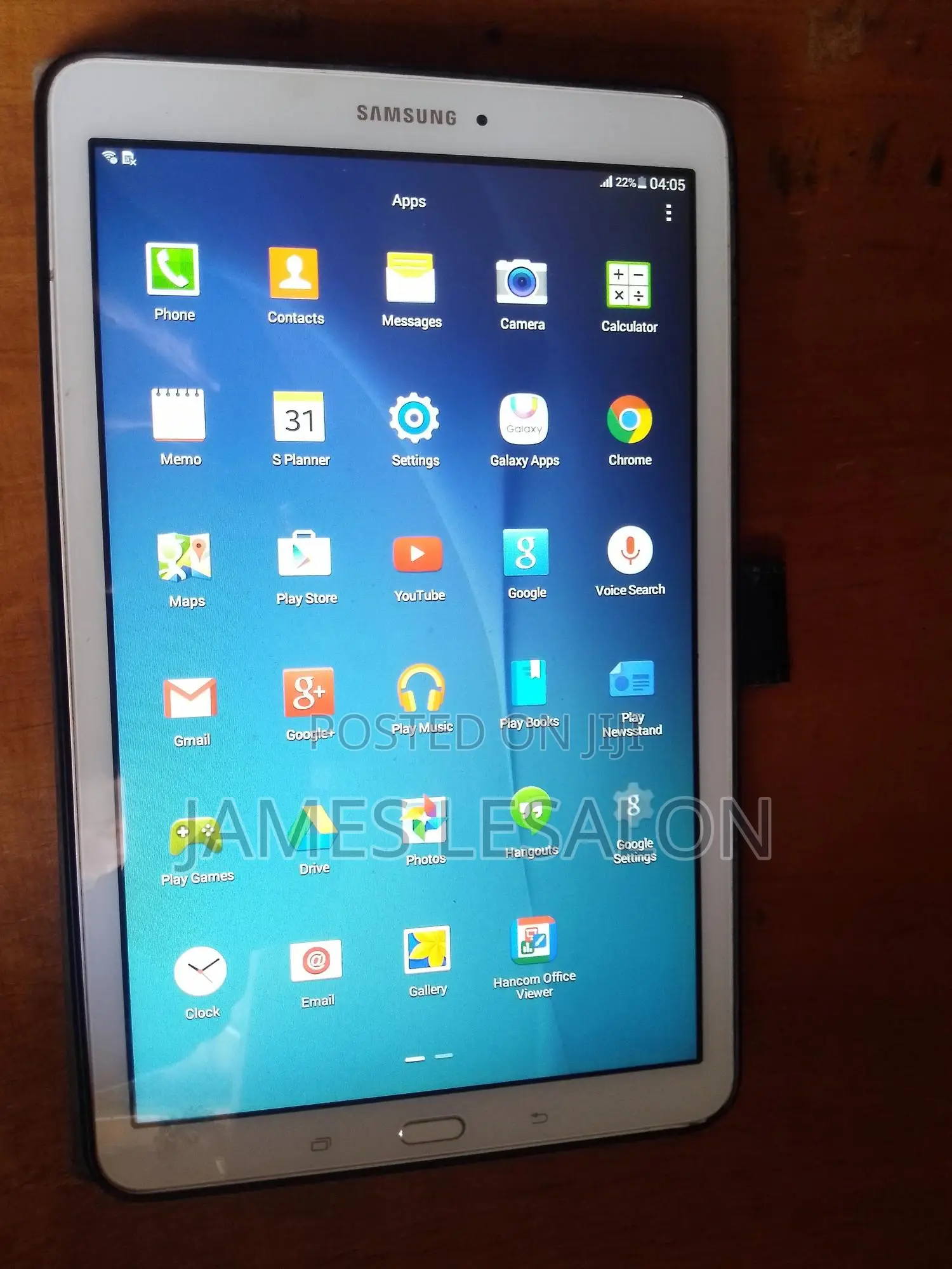 Samsung Galaxy Tab E 9.6 16 GB White