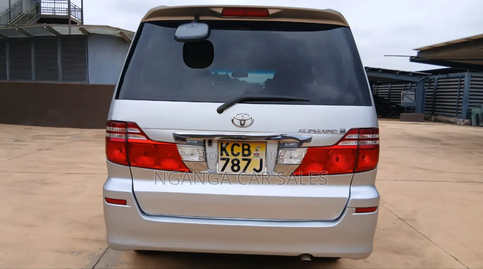 Toyota Alphard 2007 Gray