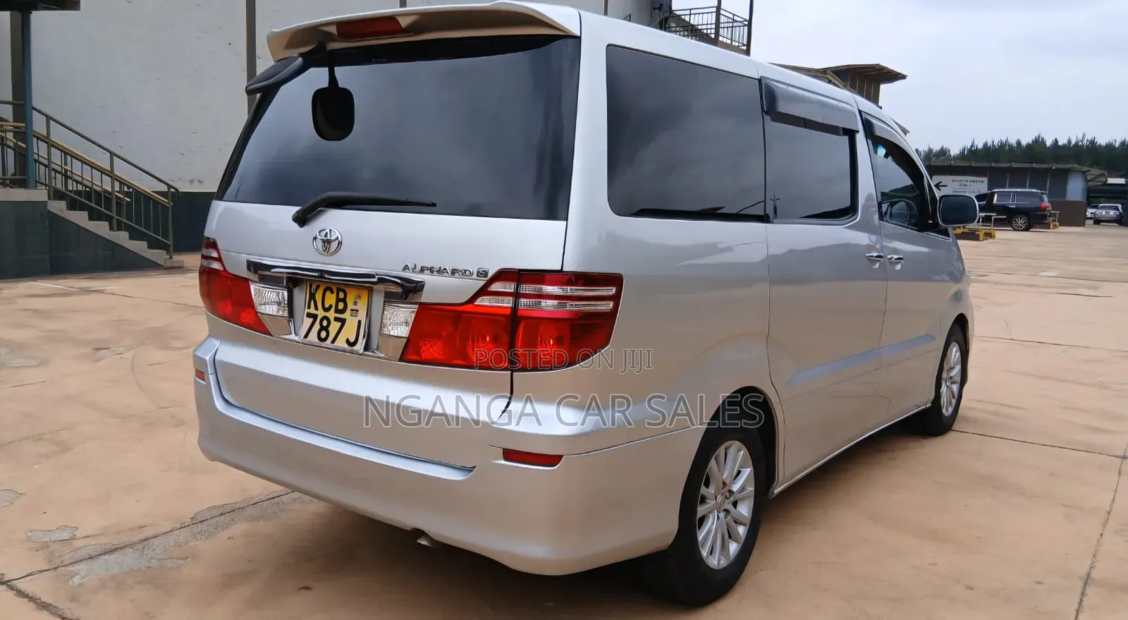 Toyota Alphard 2007 Gray