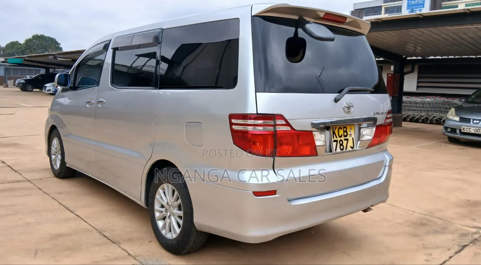 Toyota Alphard 2007 Gray