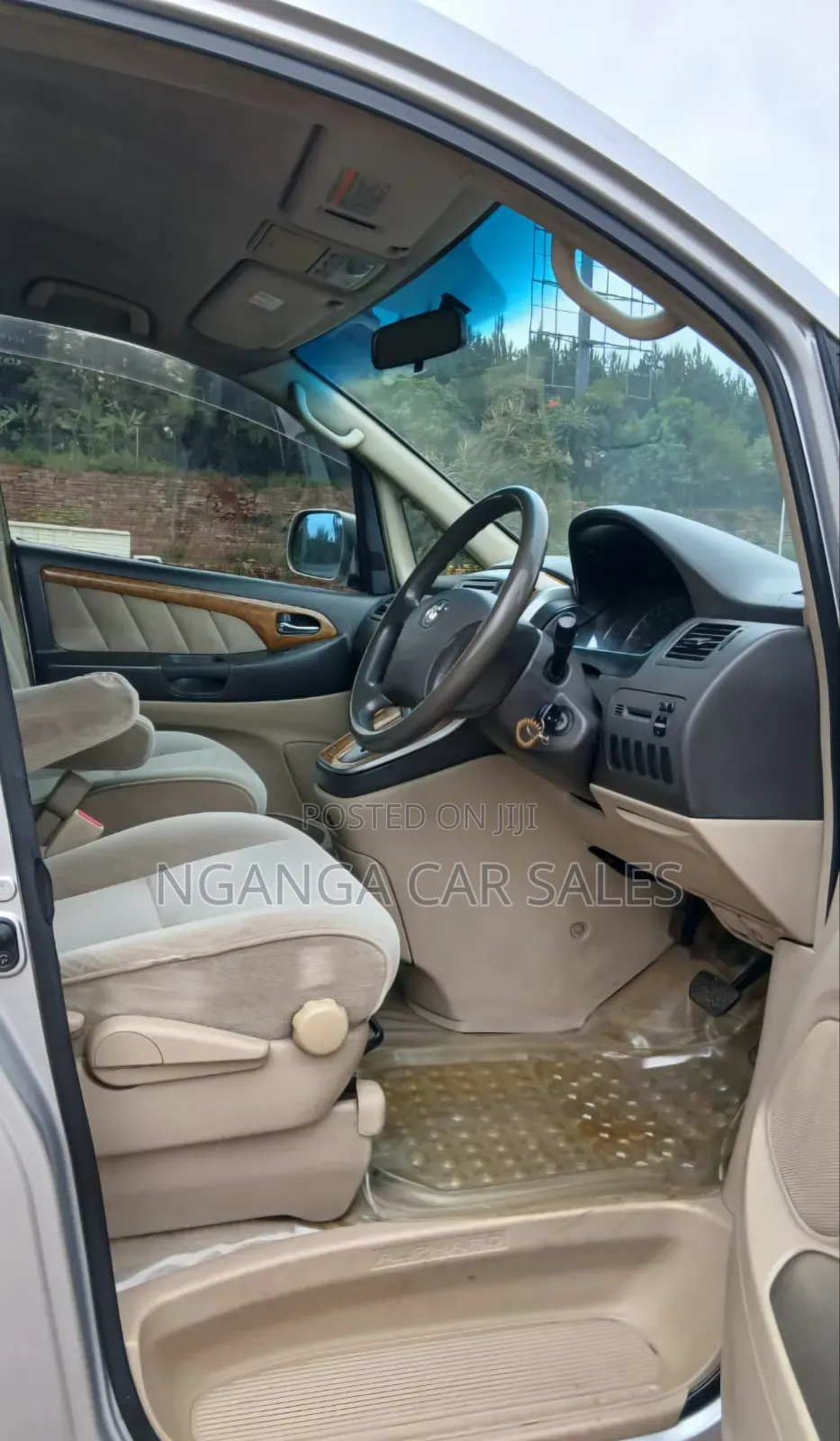 Toyota Alphard 2007 Gray