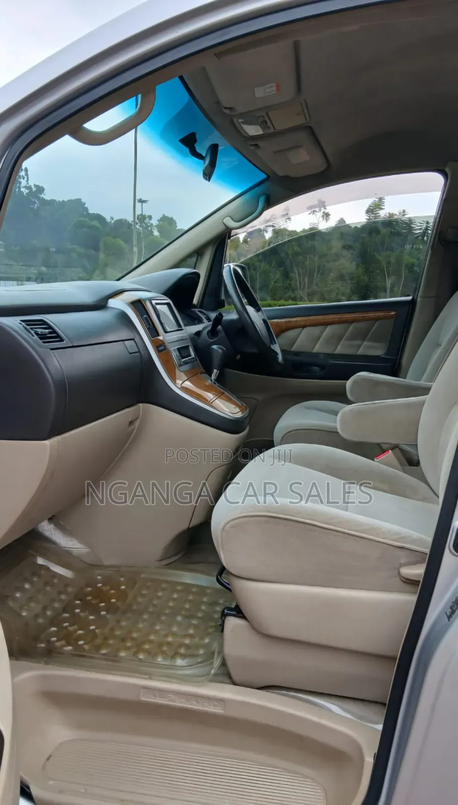 Toyota Alphard 2007 Gray