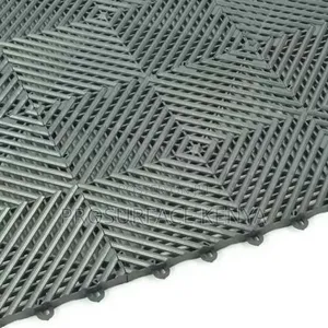 Car Wash Floor Tiles 18mm Heavy Duty PVC Interlocking Mats