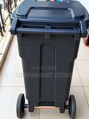120 Litres Industrial Garbage Bin With Wheels