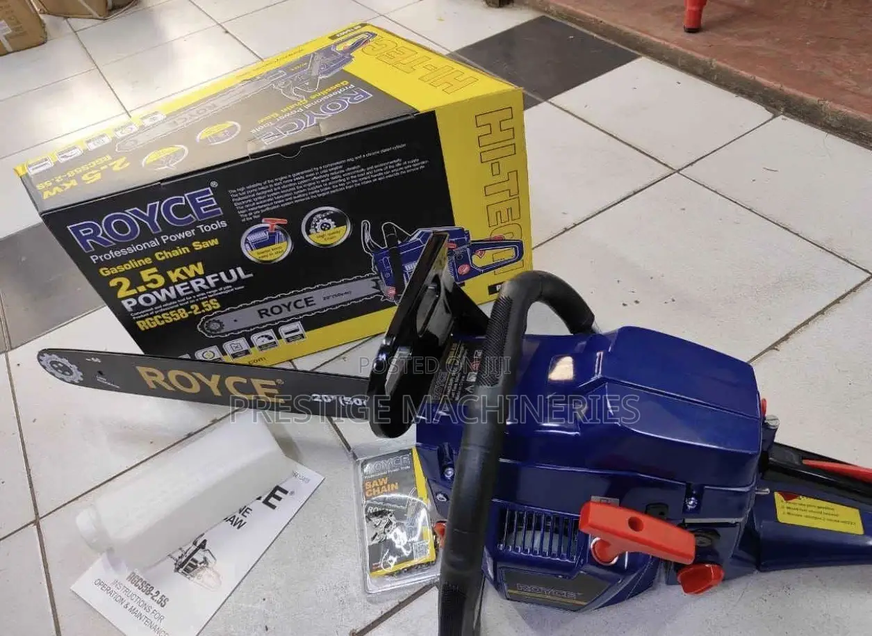 Royce 20" Gasoline Chainsaw 2500 Watts/ Chainsaw Royce