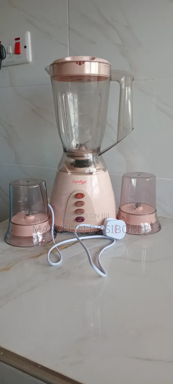 Signature 3-in-1 Blender -Good Condition