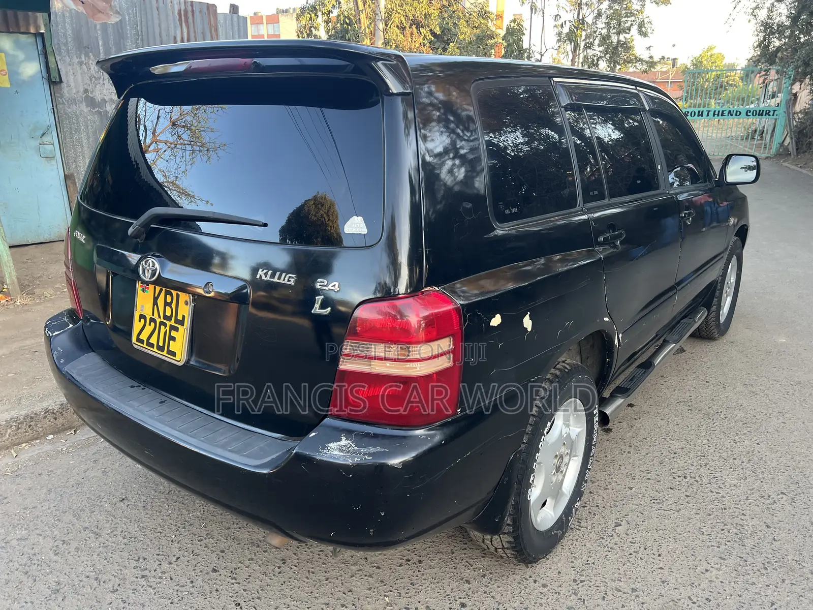 Toyota Kluger 2006 Black